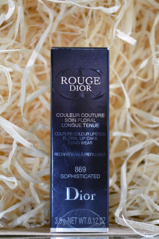 Готуємось до осені разом з Dior Rouge Dior 869 Sophisticated