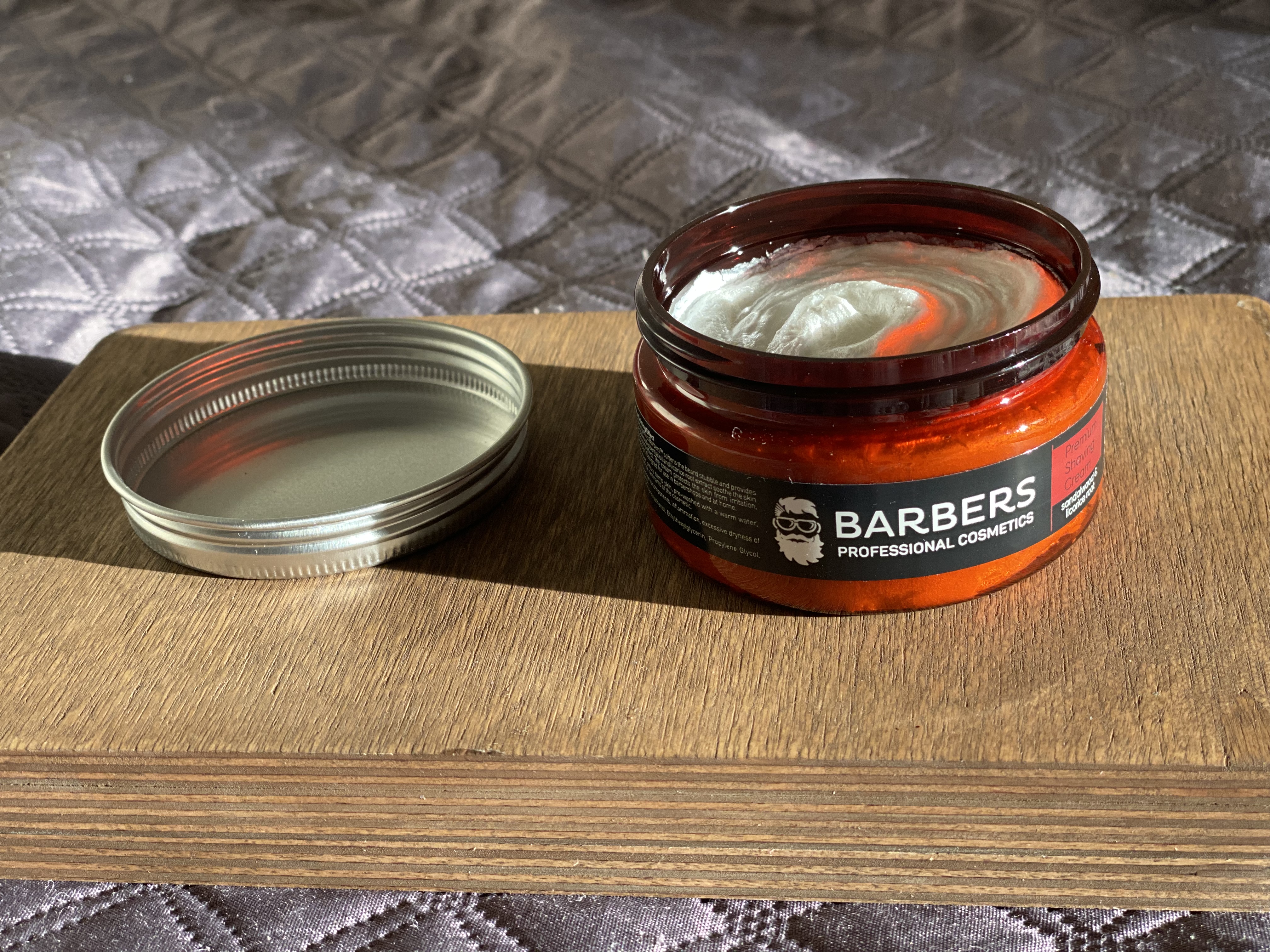 Крем для гоління від Barbers