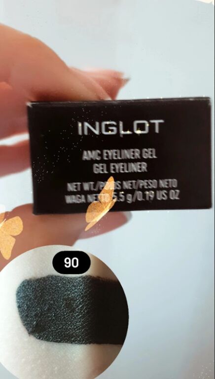 Довгоочікувана гелева підводка Inglot