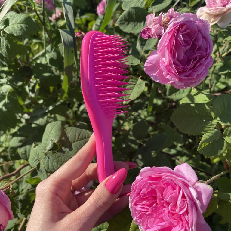 Яскрава міні-щітка для волосся від Tangle Teezer