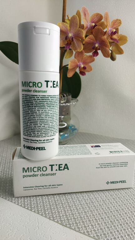 Глибоко очищувальна ензимна пудра Medi Peel Micro Tea Powder Cleanser