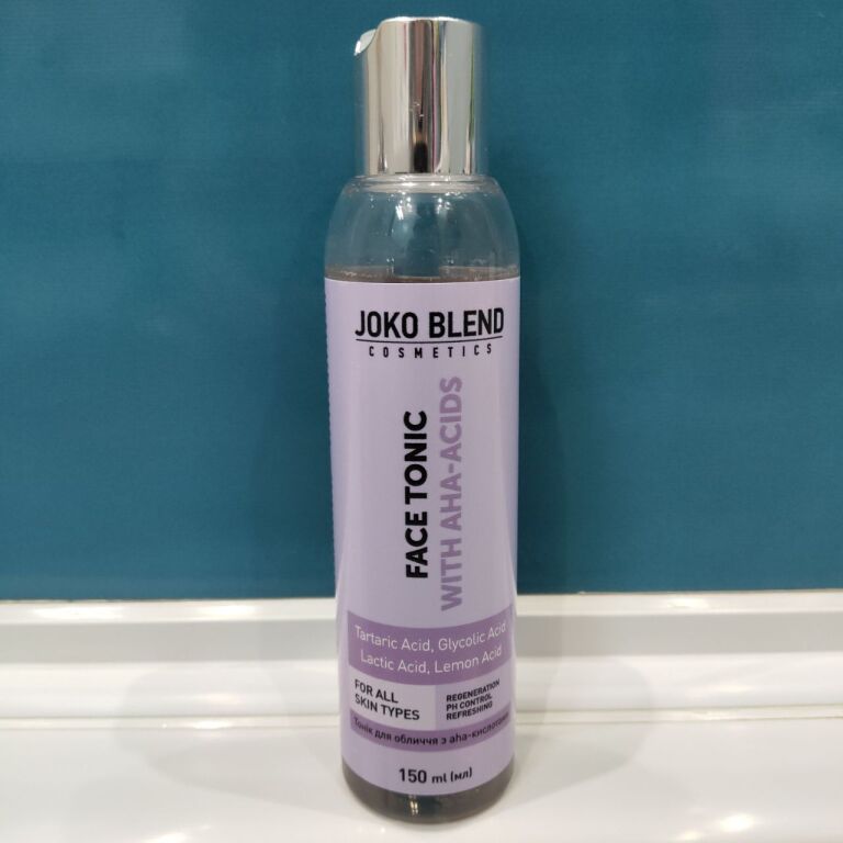 Joko Blend With Aha Acids Face Tonic виявився крутим!