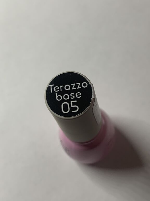 База для нігтів з ефектом terazzo💅