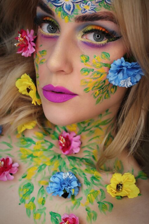 #flowermakeupclub