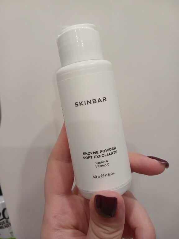 Ензимна пудра SKINBAR Enzyme Powder Soft Exfoliante з папаїном і вітаміном С