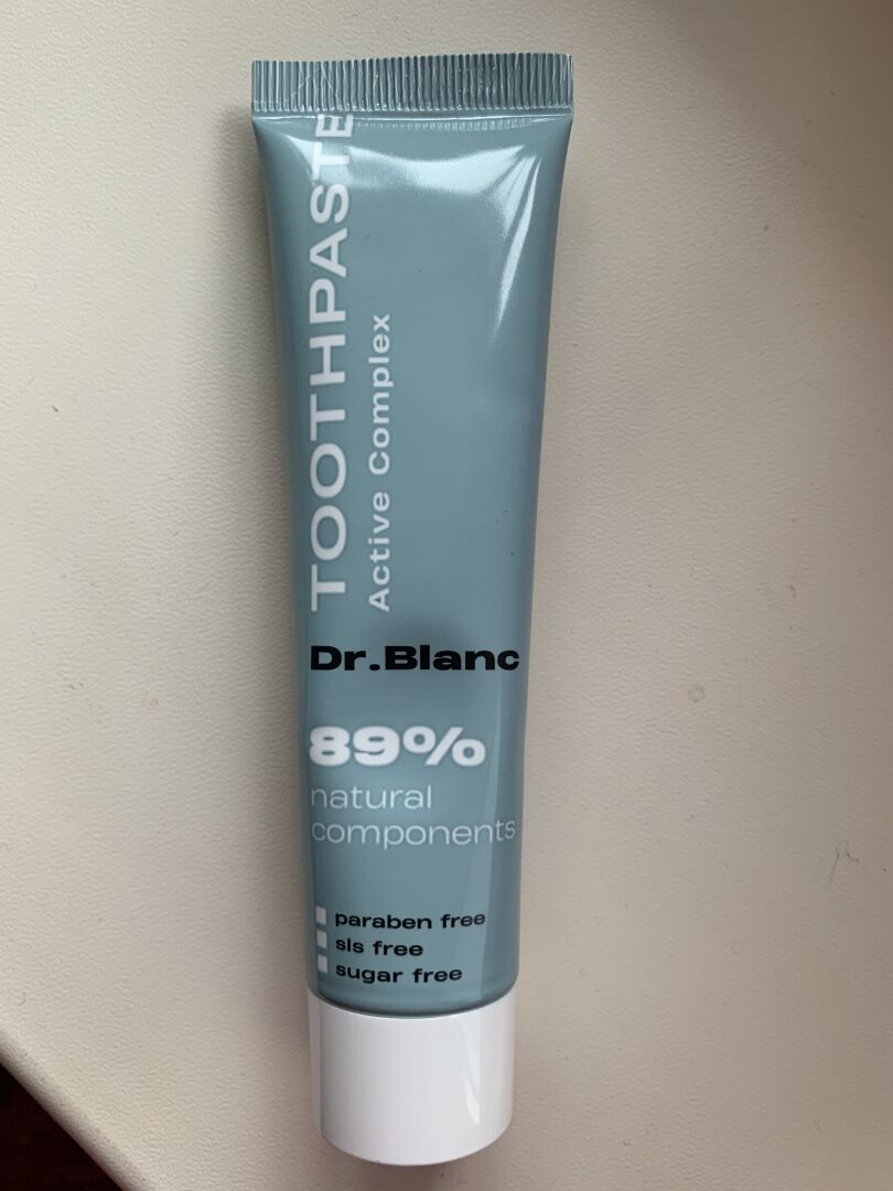 Зубнатпаста зміцнююча "Active Complex" Dr.Blanc Toothpaste Blue