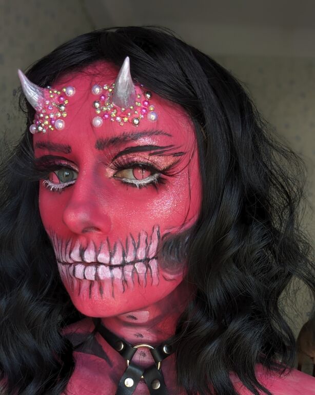 Pink Skull Demon 