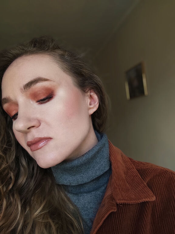 Pumpkin spice makeup