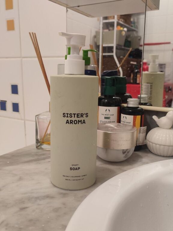 Рідке мило для рук Sisters Aroma Sea Salt