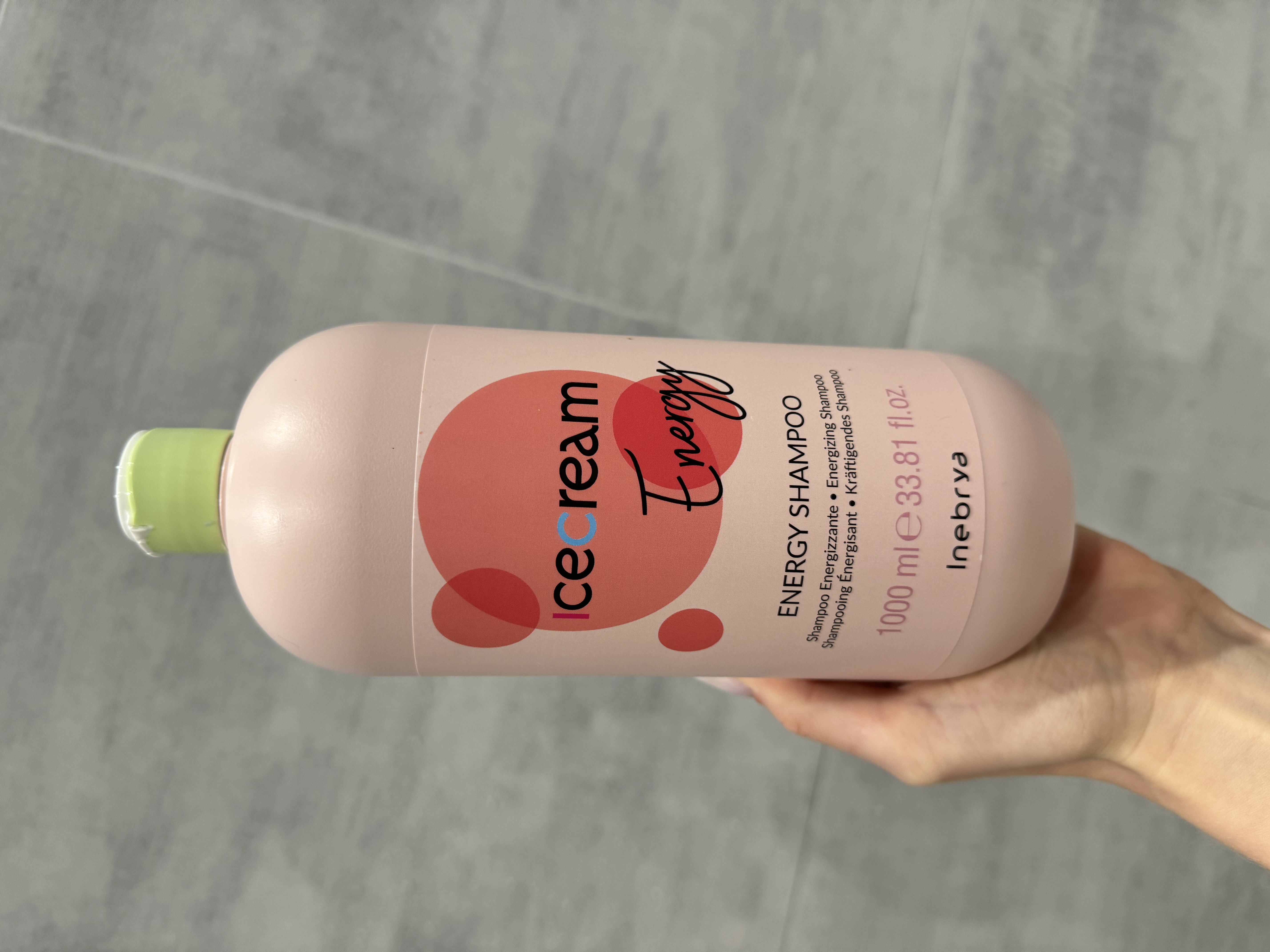 Inebrya Ice Cream Energy Shampoo