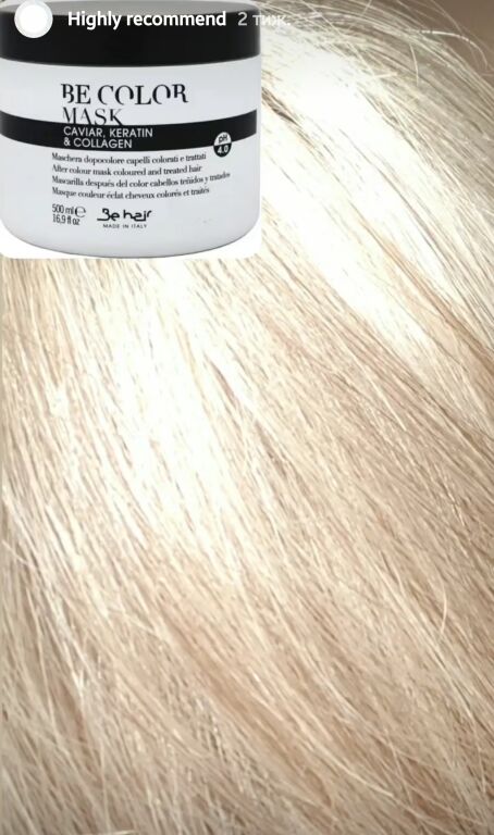 Be Hair Be Tech Acidifying Mask-Блиск і насичення на всі 100%