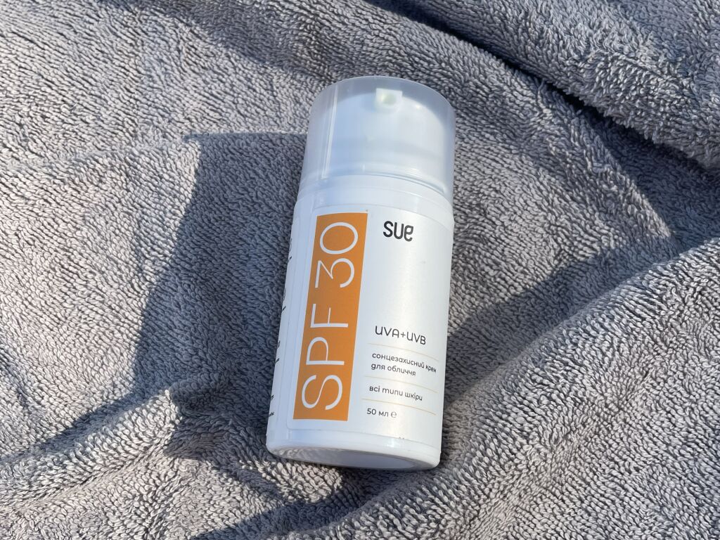 SUE | Сонцезахисний �крем для обличчя з SPF 30