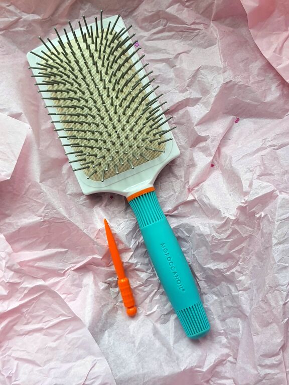 MoroccanOil Ceramic Ionic Paddle Hair Brush XLPRO