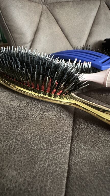 Комбінована щітка Janeke Gold Hairbrush ❤️