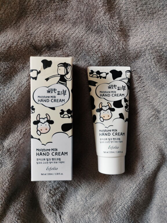 Корейський молочний крем для рук з мілкою Esfolio Pure Skin Moisture Milk Hand Cream