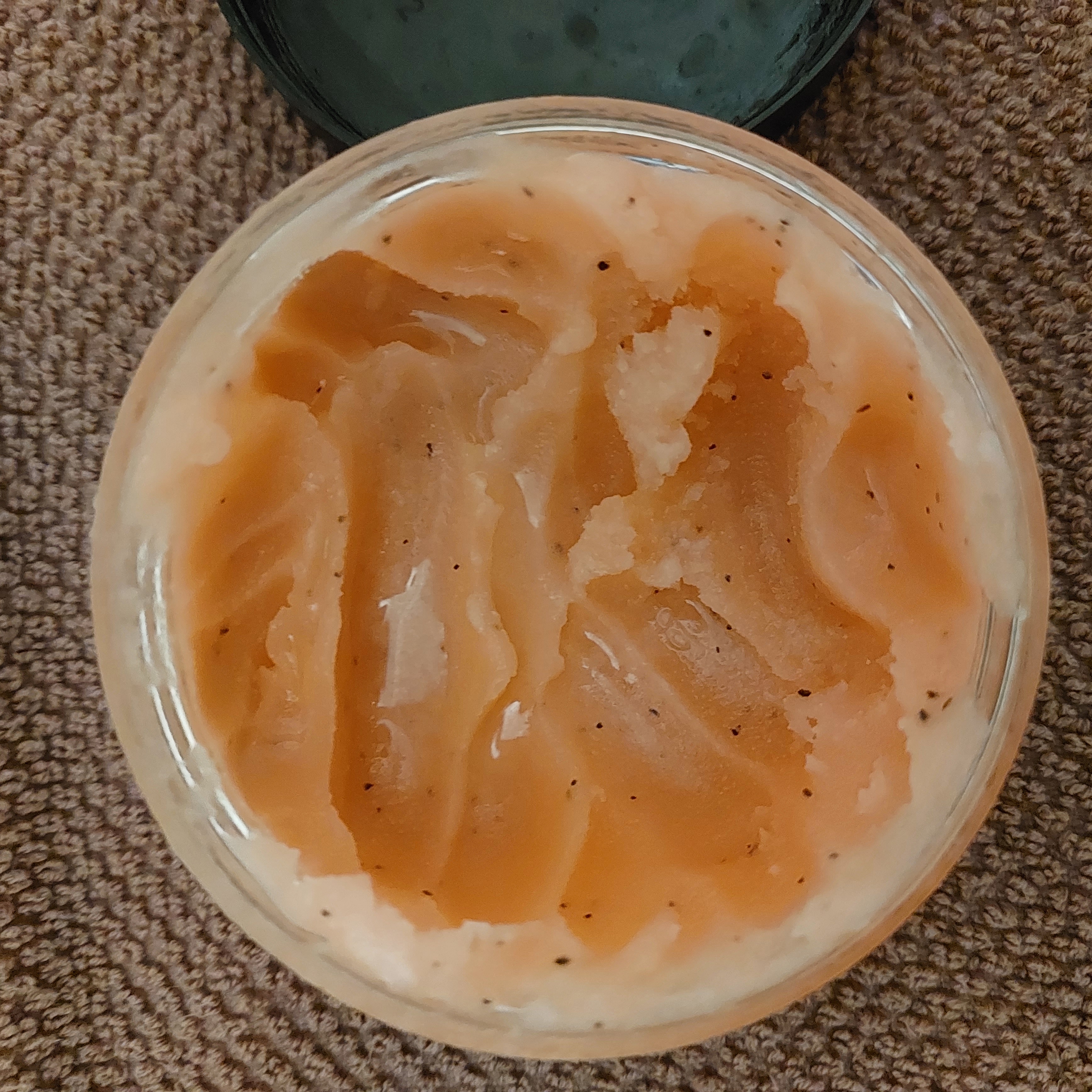 Масляно-солевой скраб для тела увлажняющий "Масло арганы & сочное манго"
