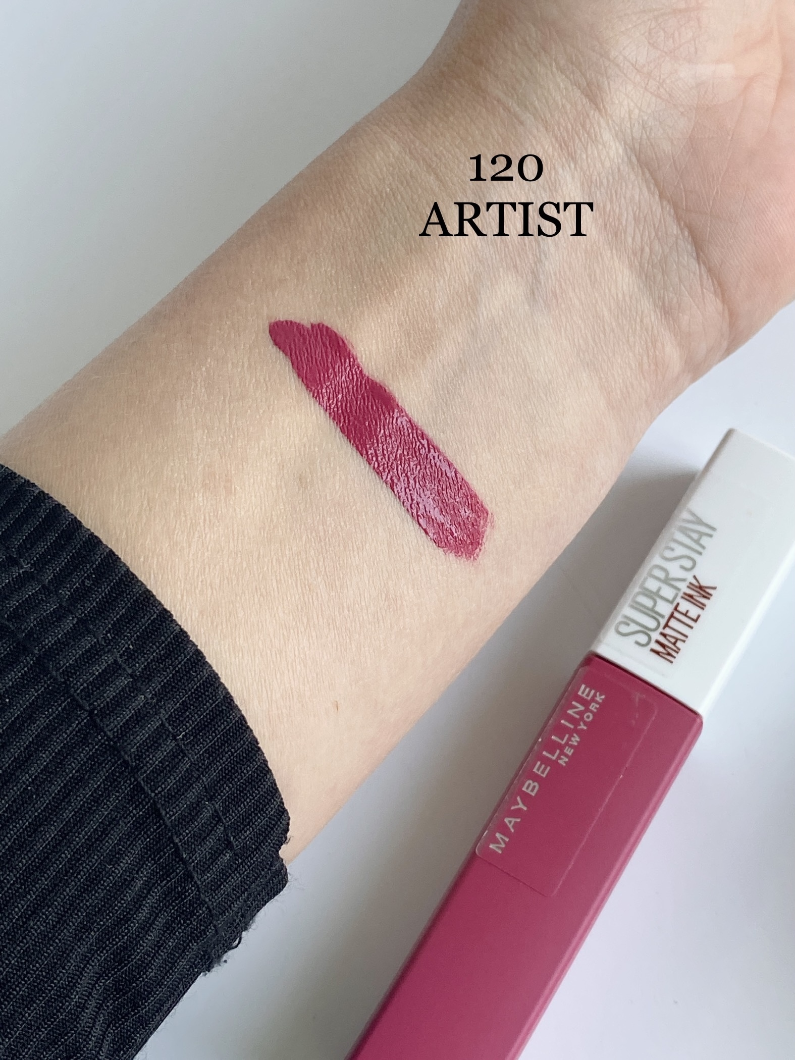 Maybelline New York SuperStay Matte відтінок 120-Artist