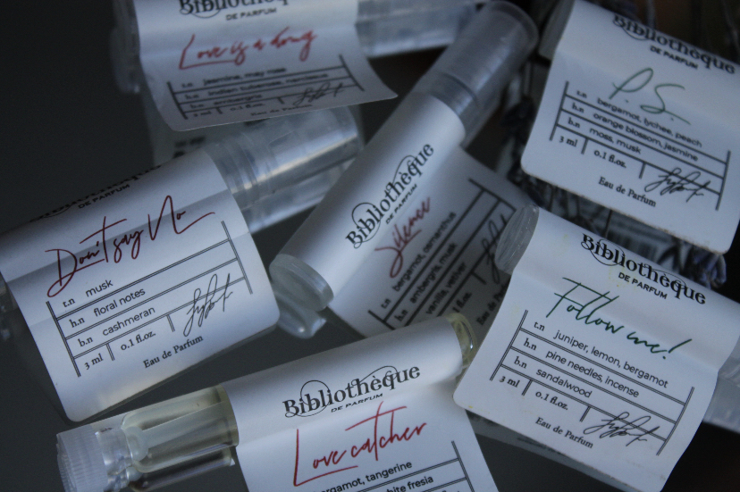 Завершую тестування сету пробників нішевих парфумів Bibliotheque de Parfum 🥳