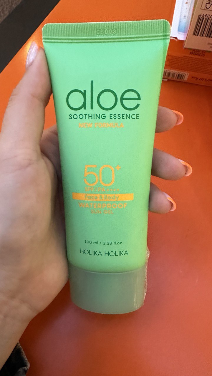 Сонцезахисний гель з алое Holika Holika Aloe Waterproof Sun Gel