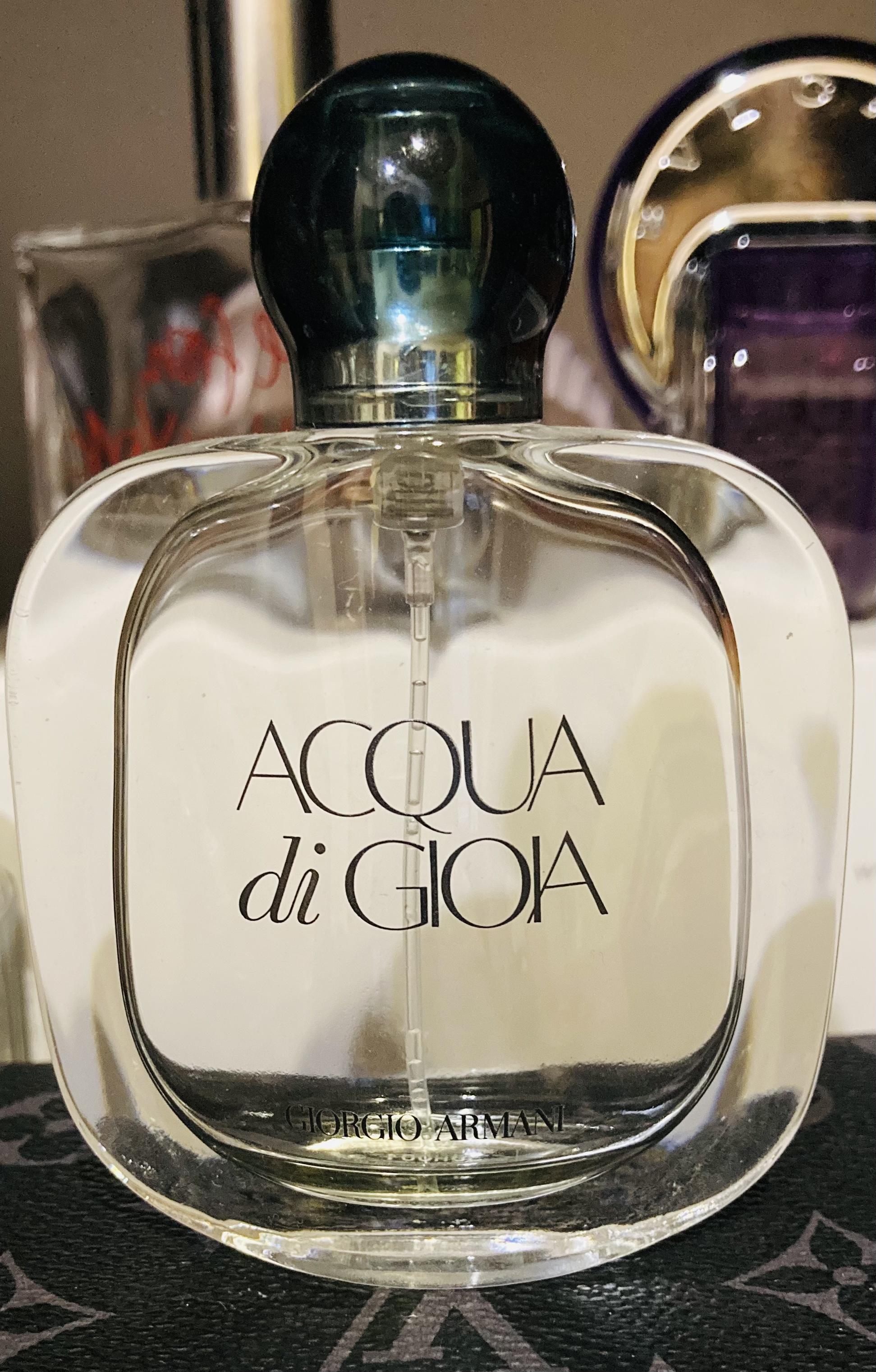 Green mood with Giorgio Armani Acqua di Gioia