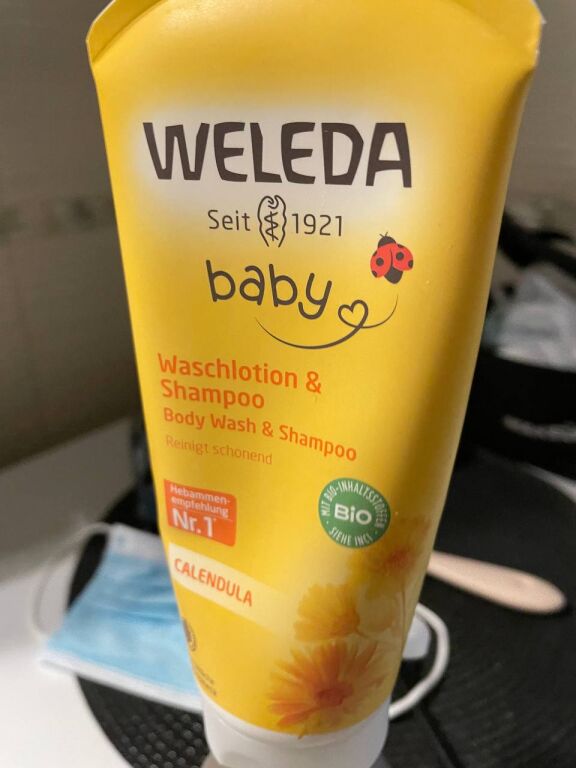 Weleda: огляд на гель для купання для діток