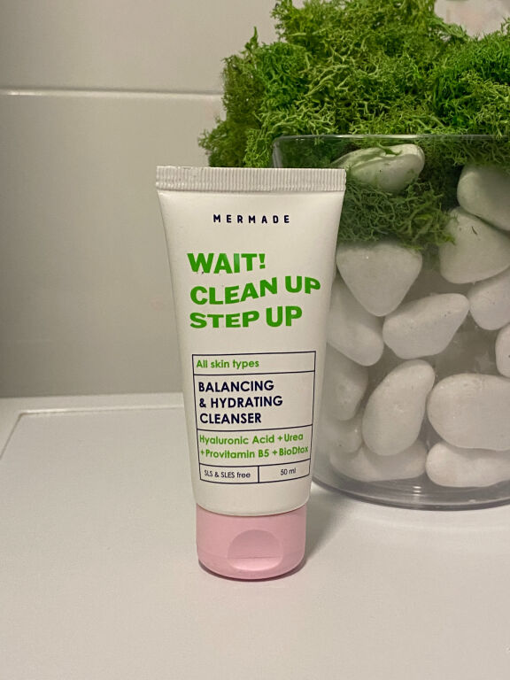 Гель для облич�чя Mermade Wait! Clean Up Step Up Bioflavonoids & Vitamin E Balancing & Hydrating Clea