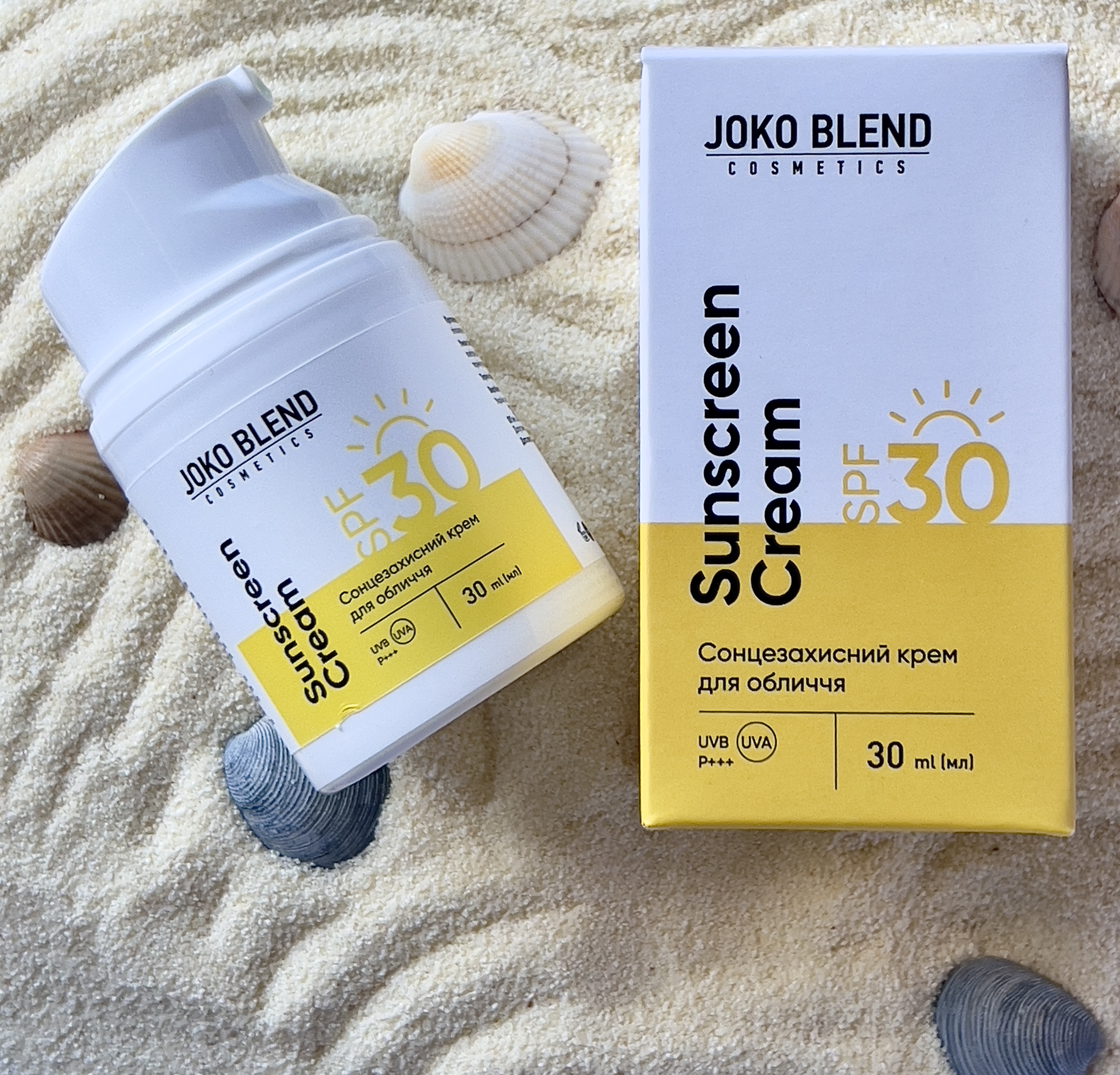 Joko Blend | Сонцезахисний крем для обличчя spf 30