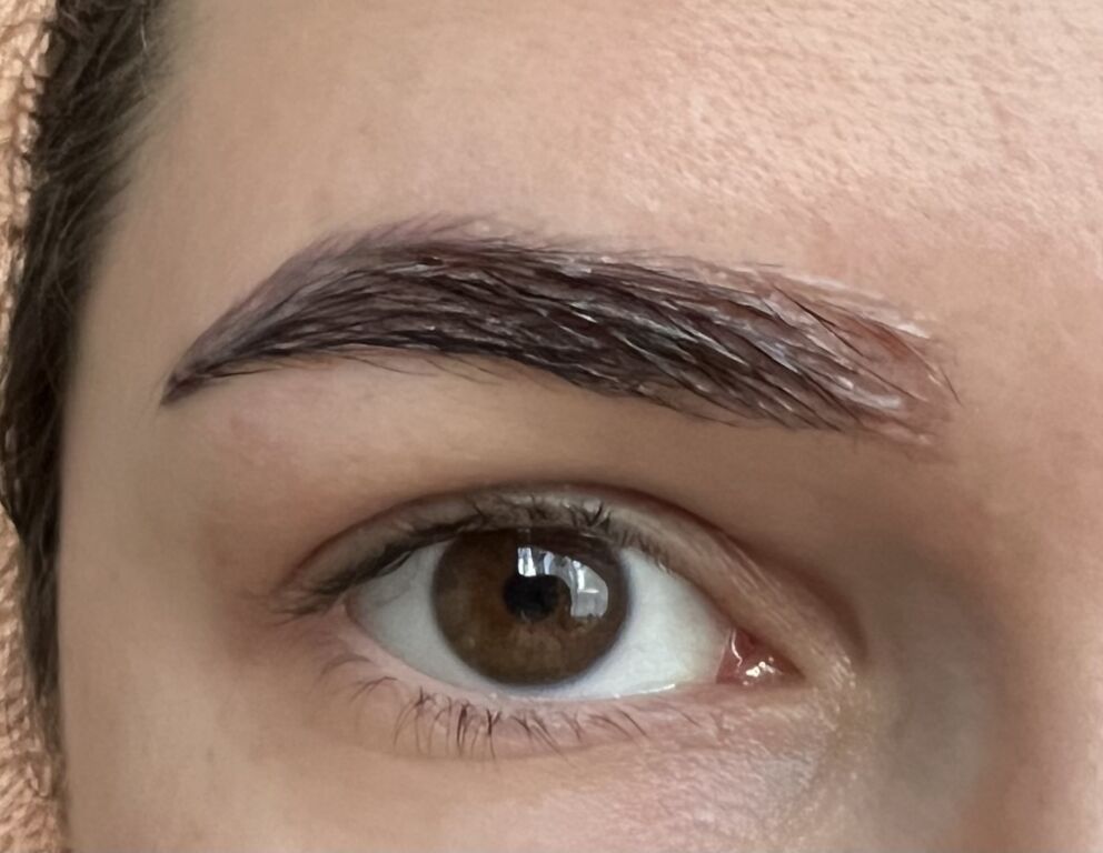 Syoss Brow Tint у темно-коричневому відтінку