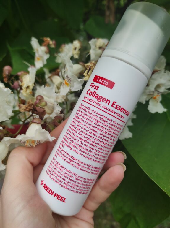 Medi Peel Red Lacto First Collagen Essence або супер зволожуюча хмаринка для чутливої шкіри