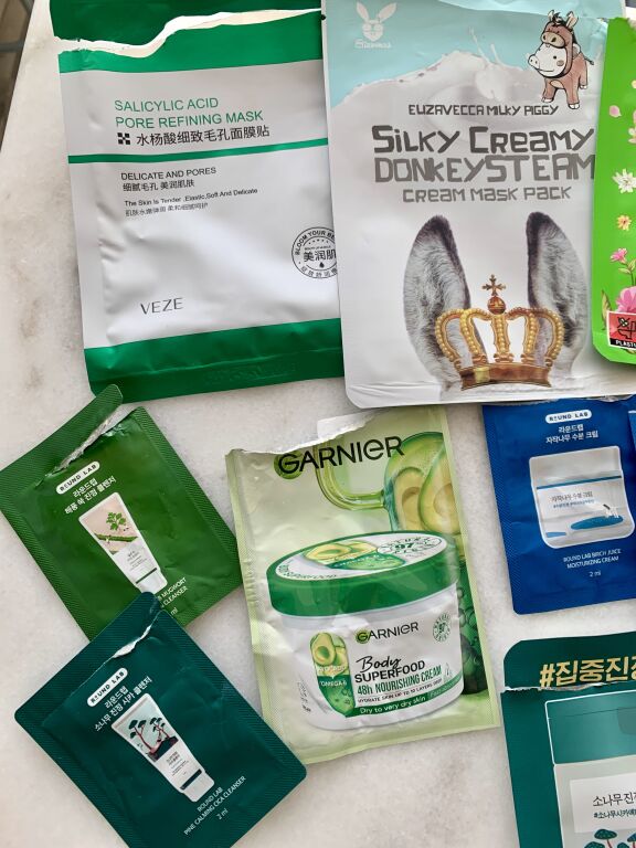 Elizavecca, Round Lab, Atache, Eyenlip, Viabeauty, Garnier, Veze