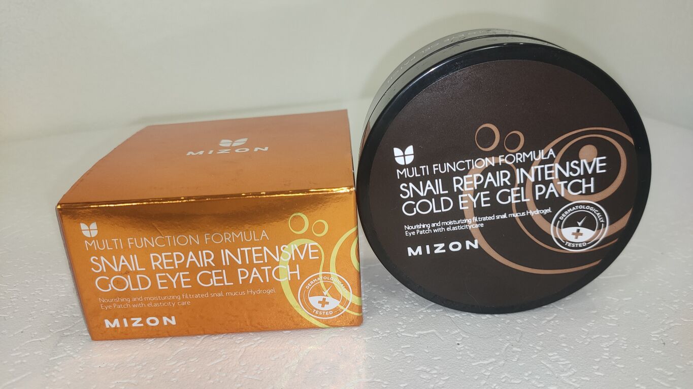 Патчі для очей, регенерувальні Mizon Snail Repair Intensive Gold Eye Gel Patch