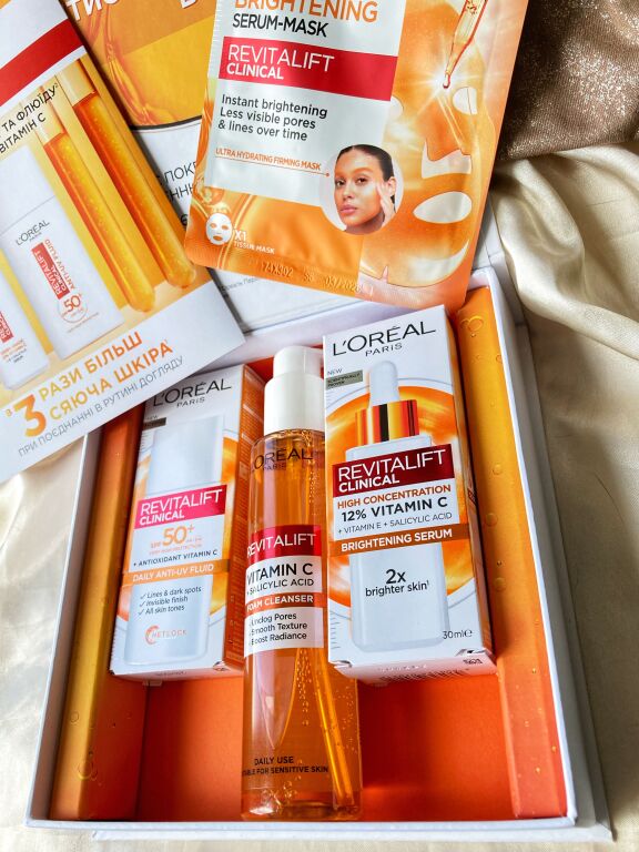 Вітамінна коробочка краси Loreal 🍊🧡