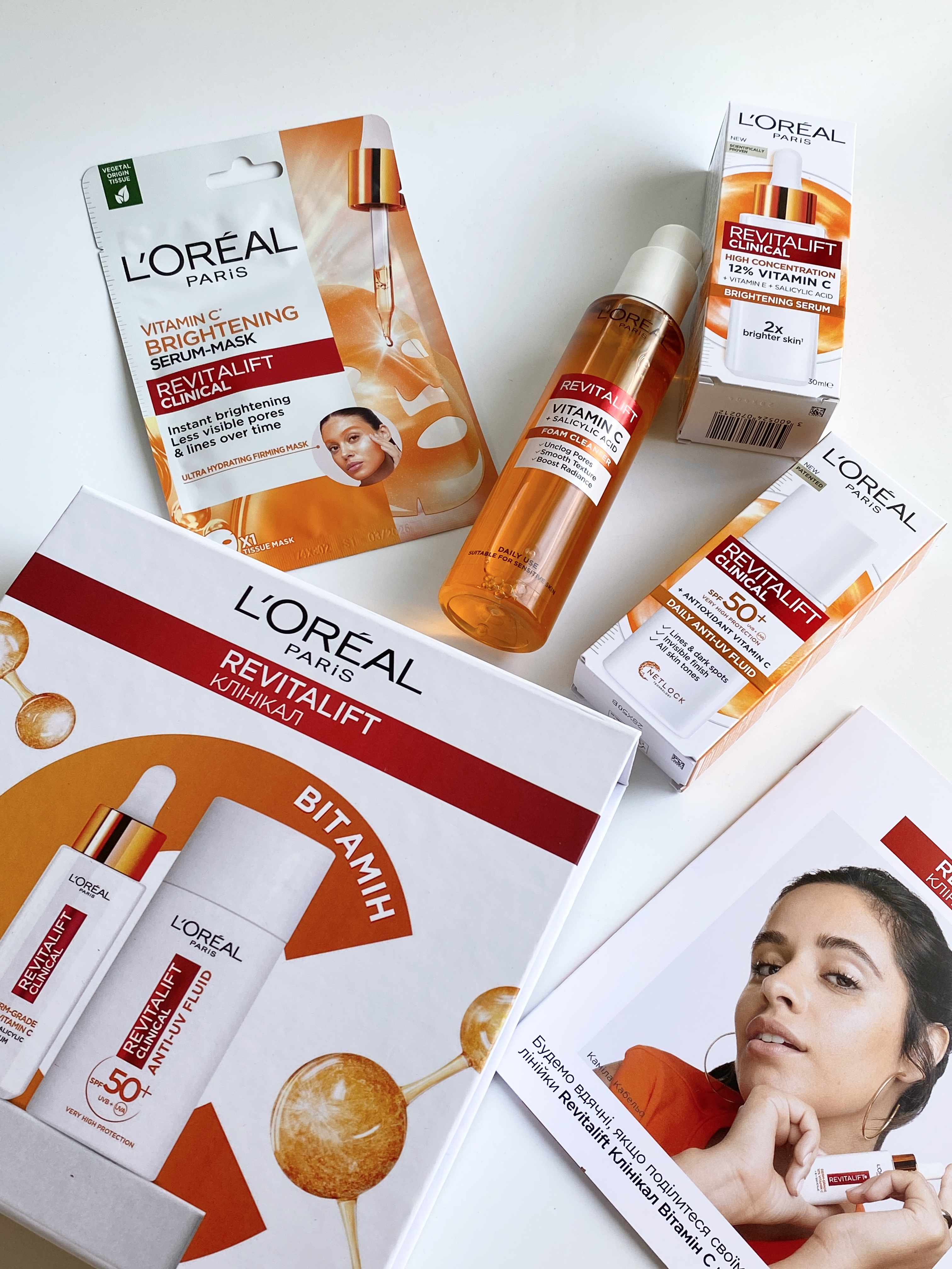 Враження та наслідки від  використання засобів L'Oreal Paris Revitalift Vitamin C.