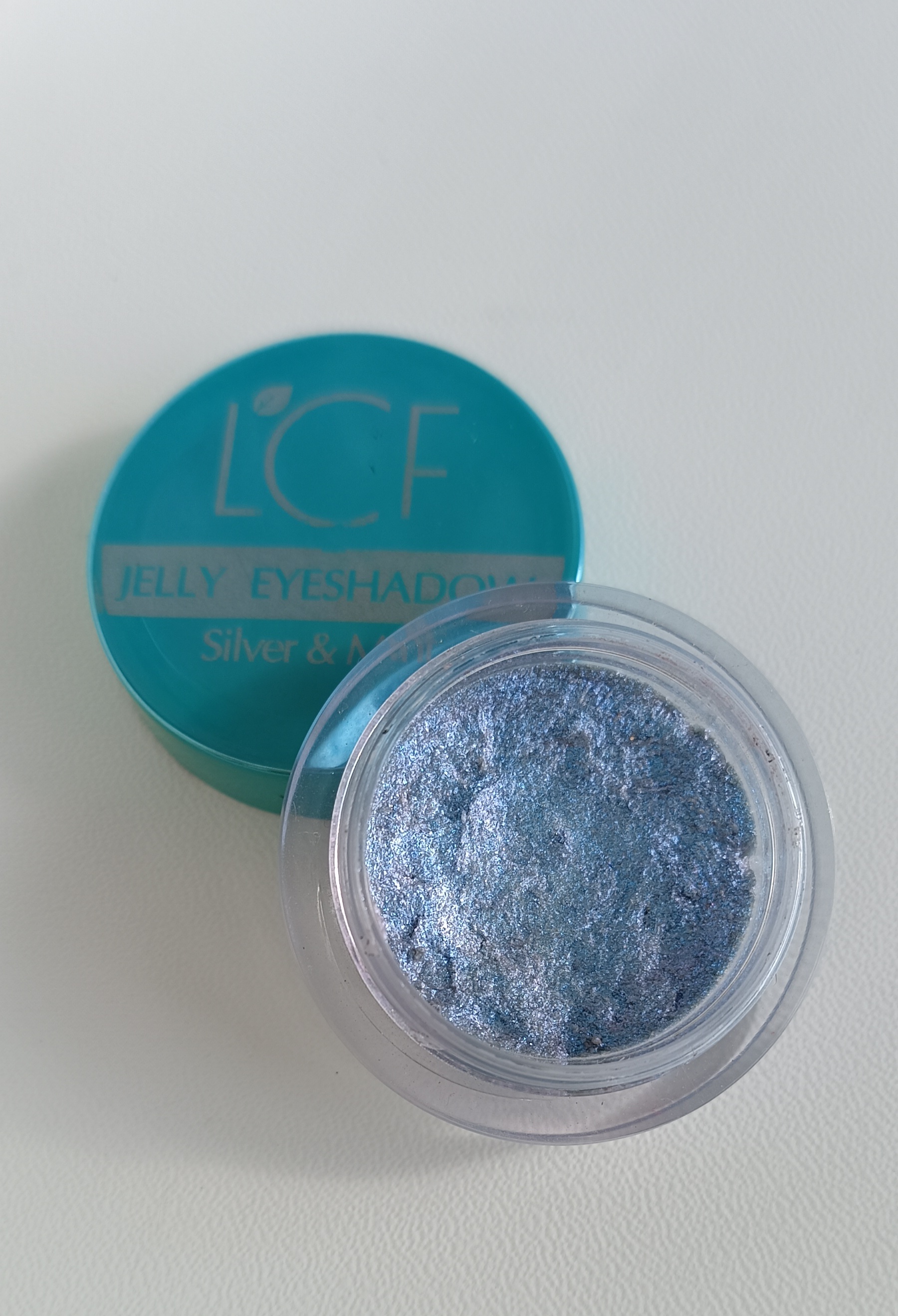 Тiні-желе для повік LCF Silver & Mint Jelly Eyeshadow у відтінку 3