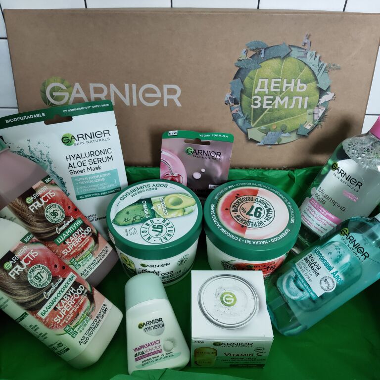 Подарунковий набір від Garnier #свідомакраса