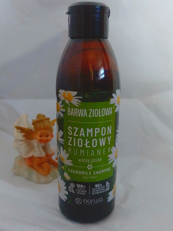 Barwa Herbal Шампунь для світлого волосся з екстрактом ромашки
