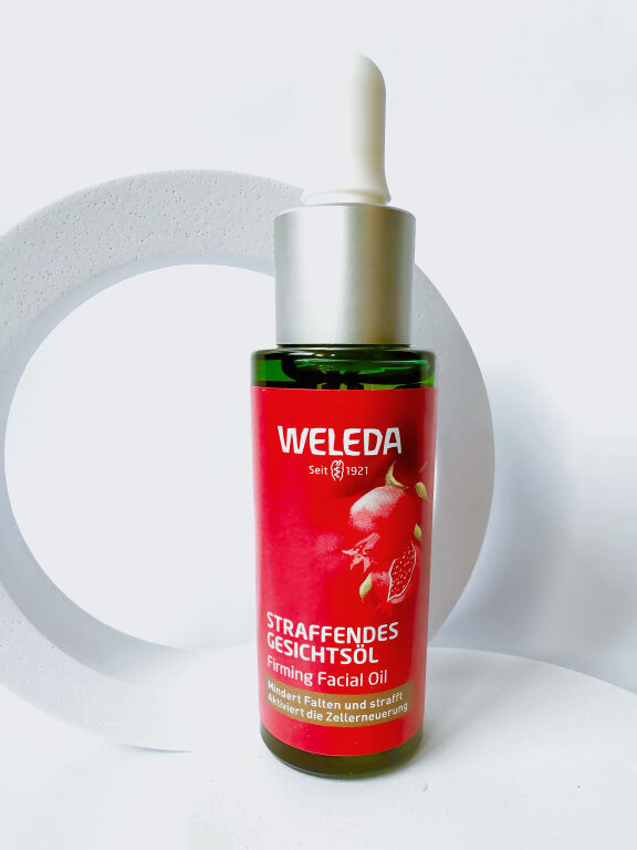 Гранатова олія-бустер для обличчя Weleda Firming Facial Oil