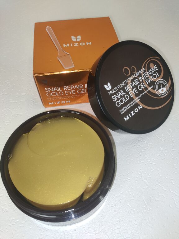 Патчі для очей, регенерувальні Mizon Snail Repair Intensive Gold Eye Gel Patch