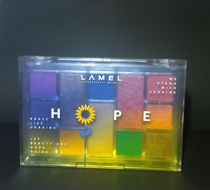 Палетка тіней Lamel Hope