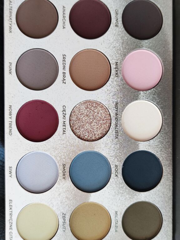 Новинка Glamshop Grunge palette (свотчі)