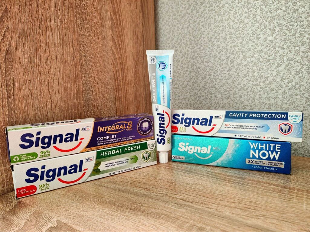 Відгук на зубні пасти Signal