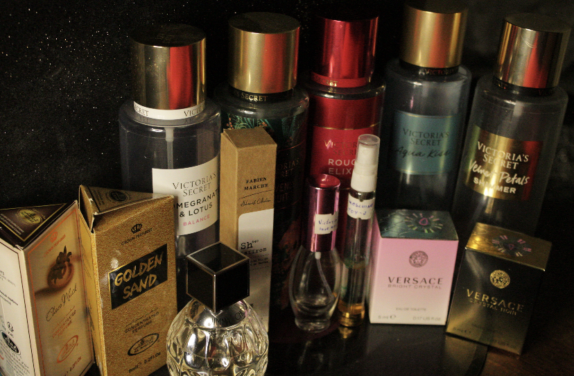 Моя невеличка колекція парфумів та спреїв 🤤💕