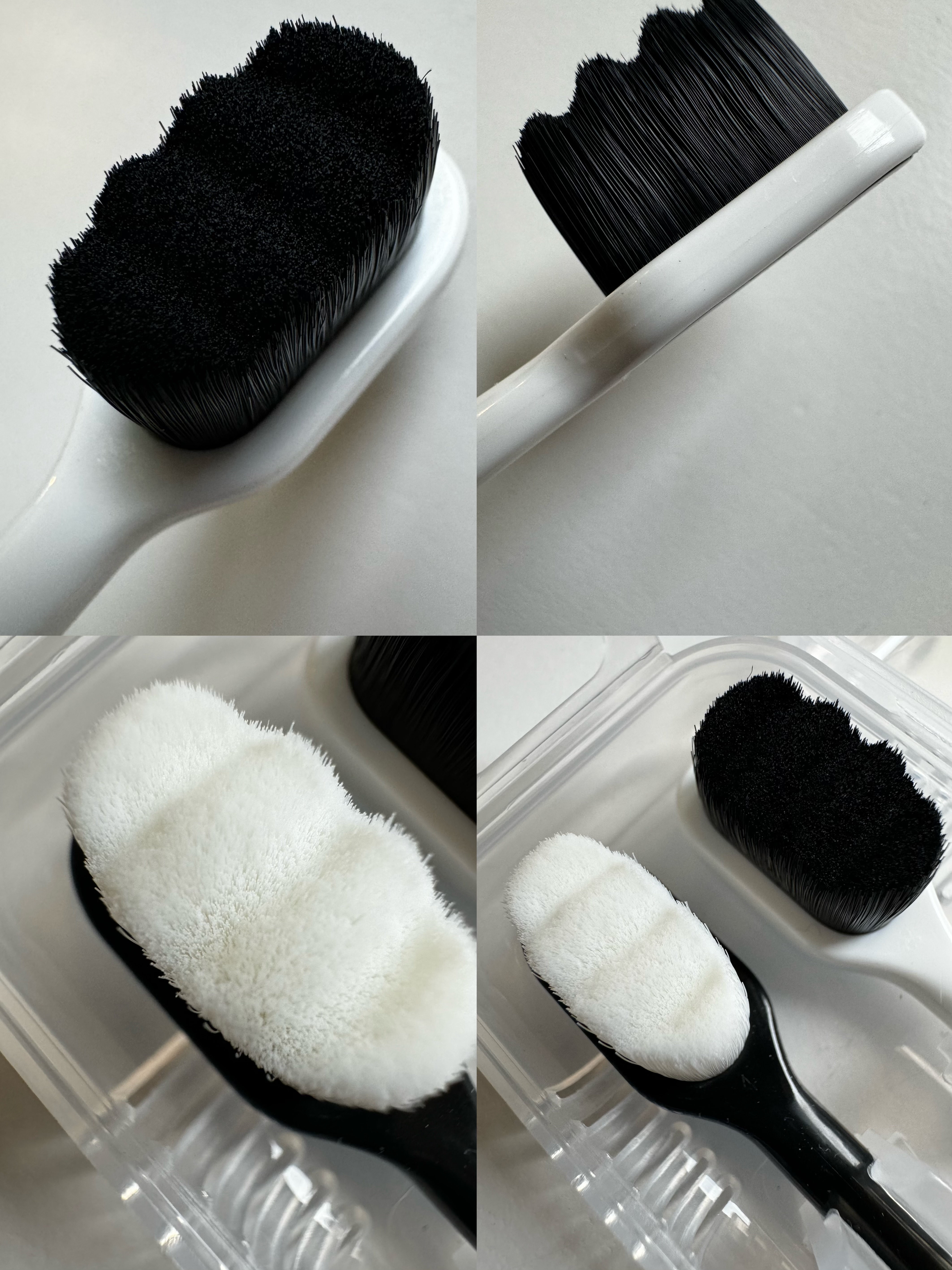 "Black & White" MAKEUP Toothbrush Set