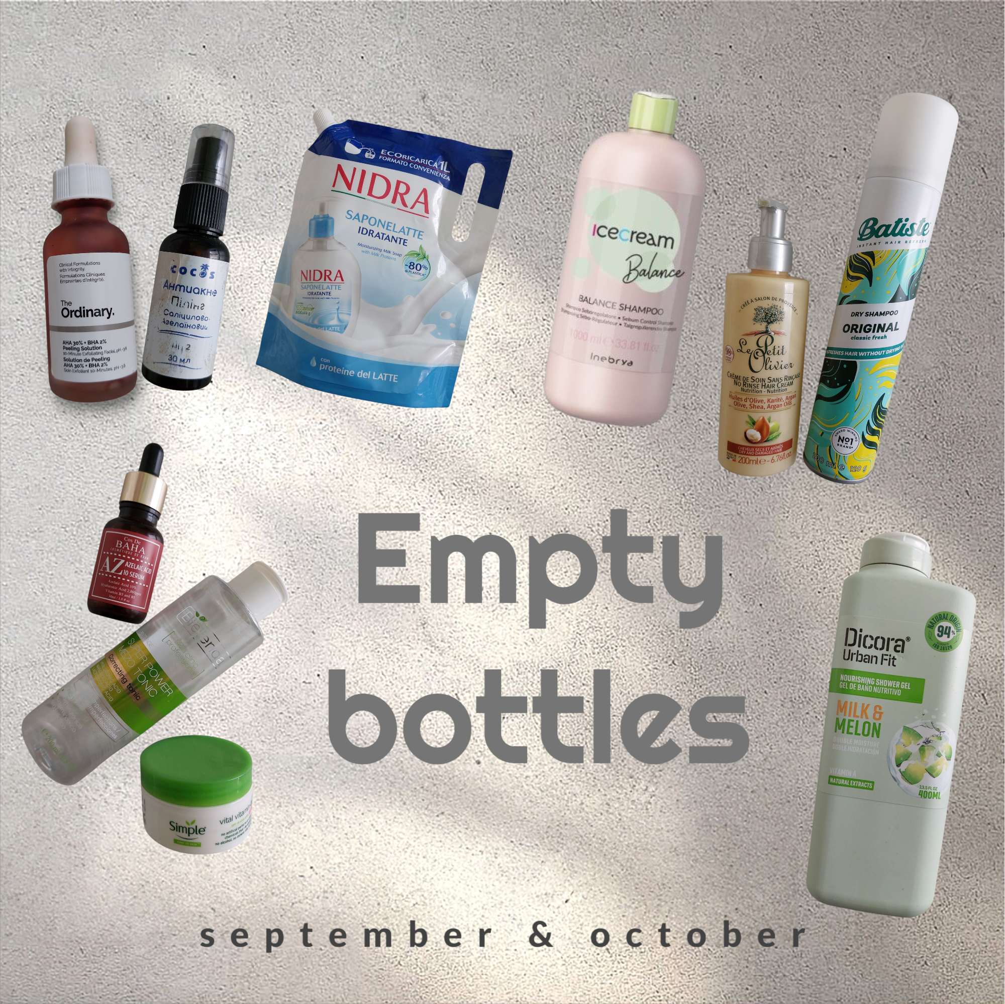 Bye-bye empty bottles