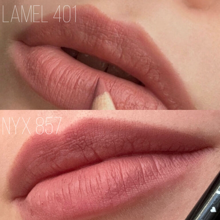 LAMEL Lip Pencil VS NYX Lip Pencil