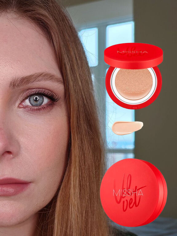 Той самий червоний кушон: Missha Velvet Finish Cushion