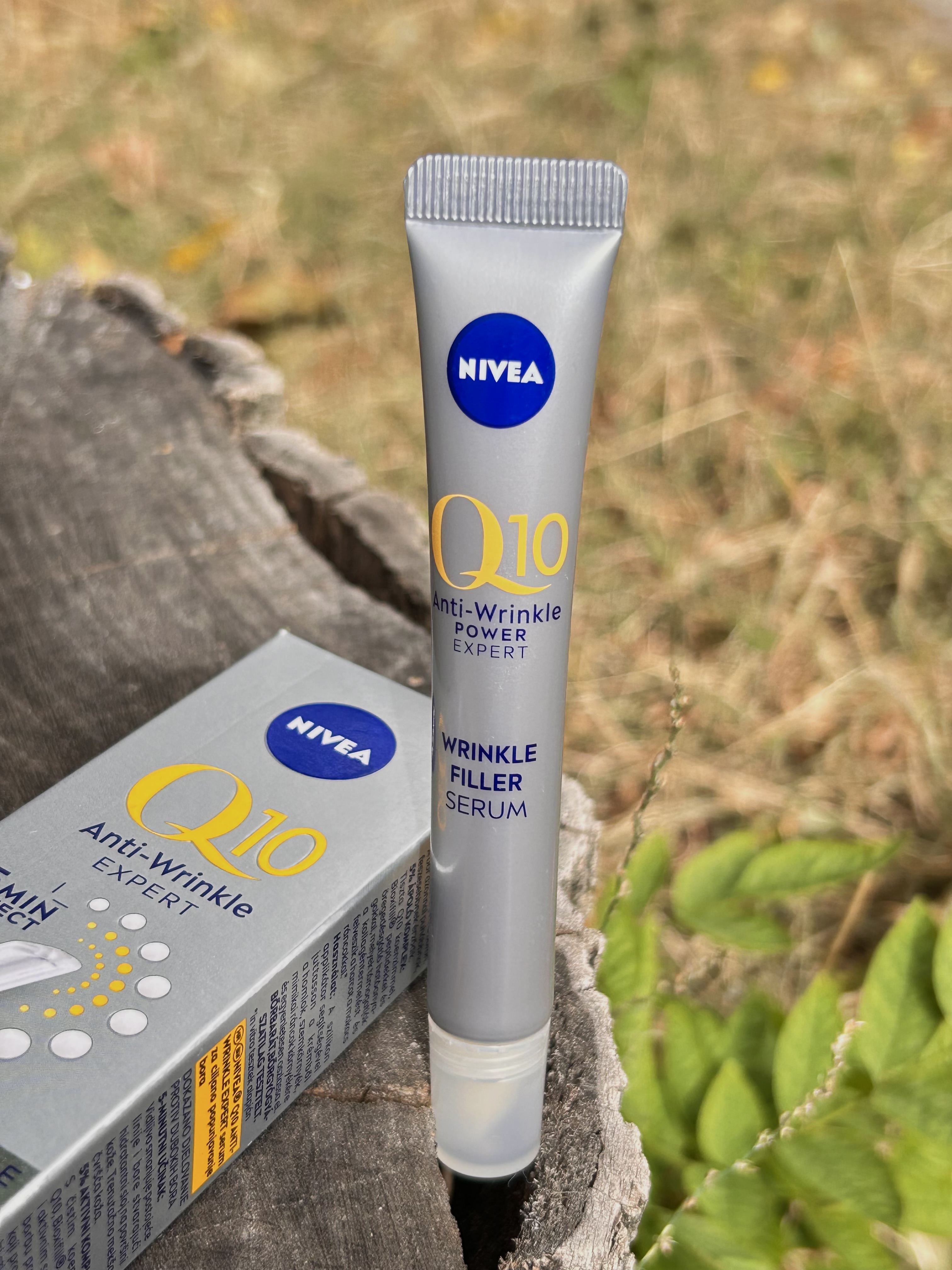 NIVEA Q10 Wrinkle Filler Serum розгладить зморшки всього за 5 хвилин