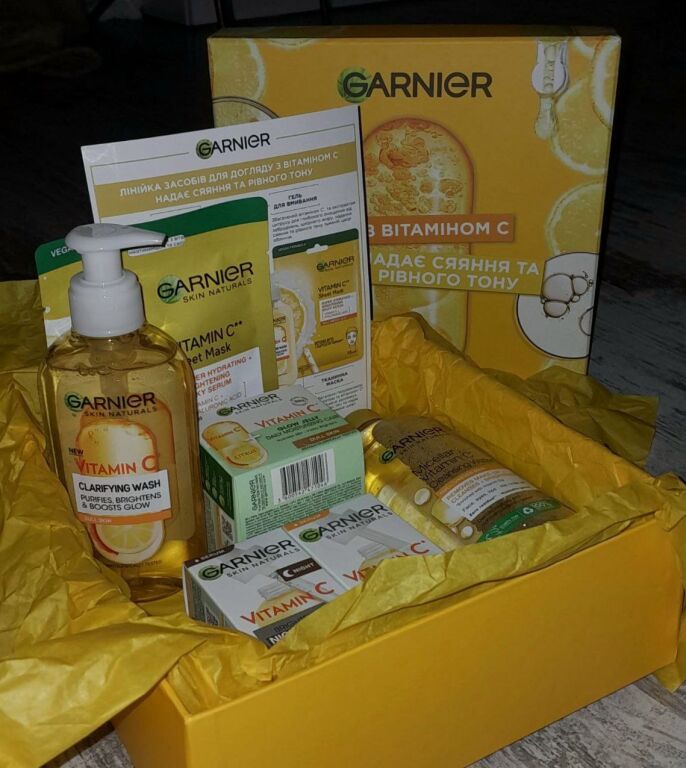 Подарунковий набір від GARNIER ♡