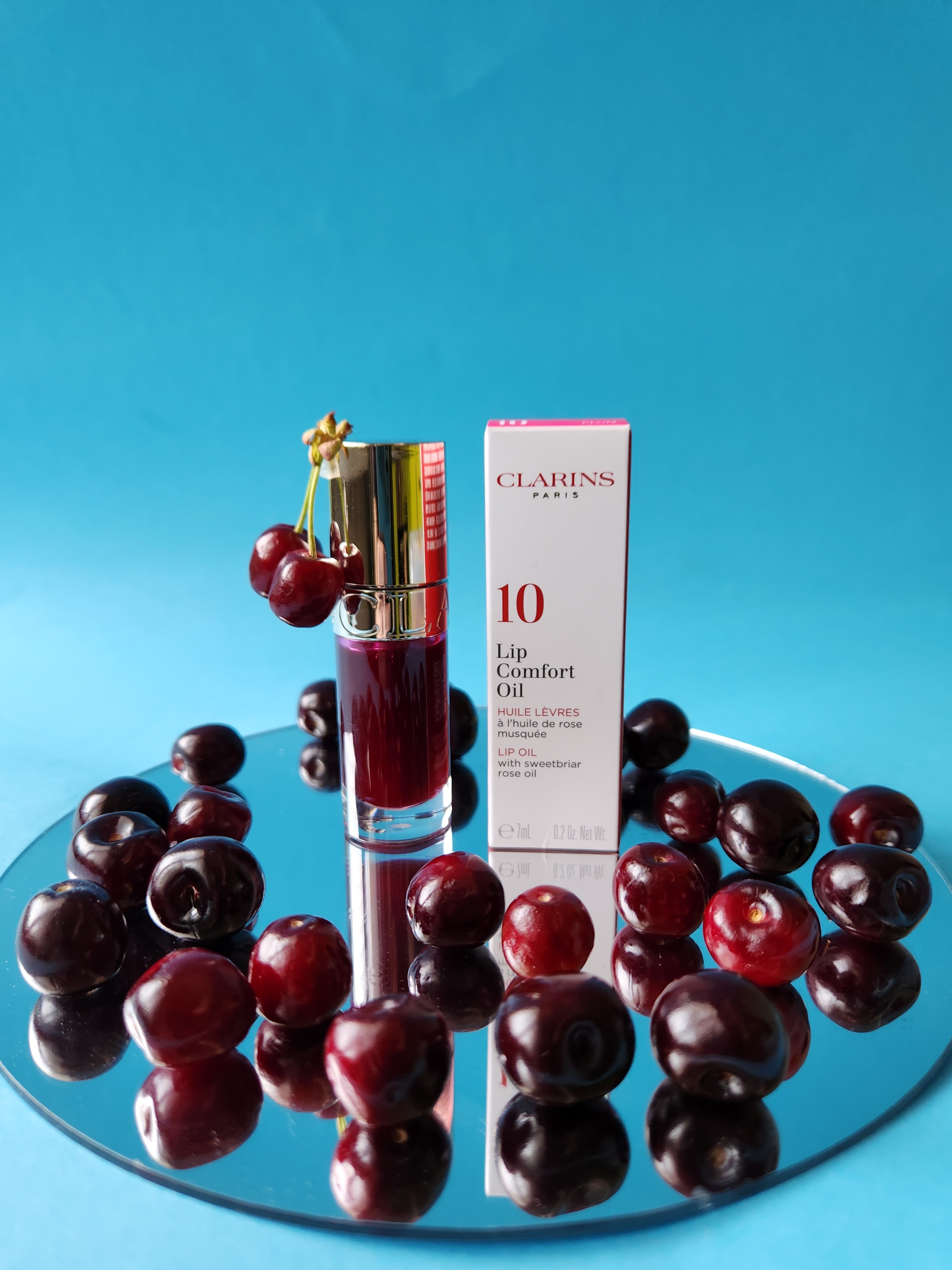 Clarins Lip Oil в непопулярному відтінку 10 plum