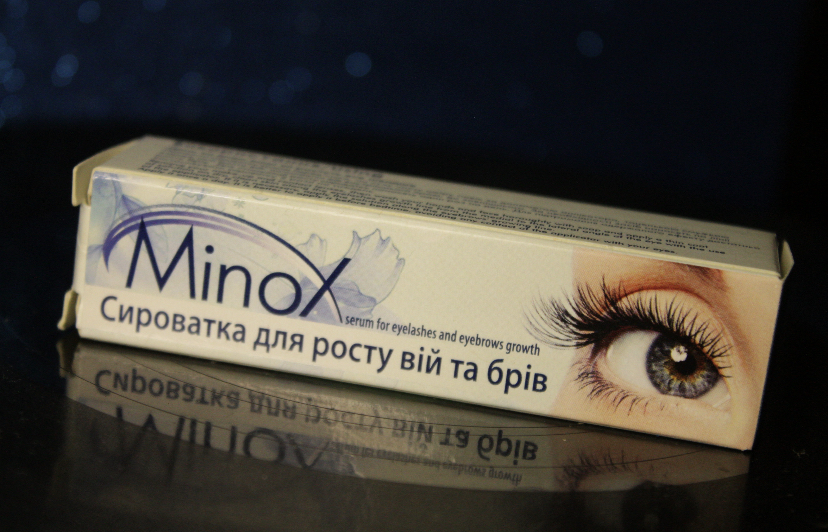 Анпакінг сироватки для росту вій Minox та іі порівняння з попередньою Wibo